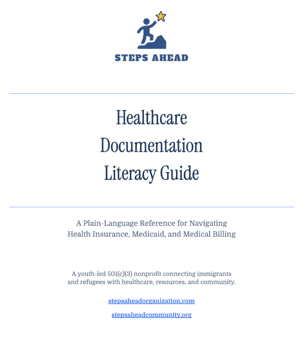 Steps Ahead documentation literacy